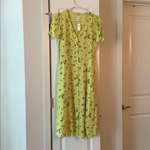 NWT midi length floral dress